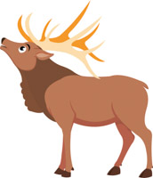Deer clipart. Free clip art pictures