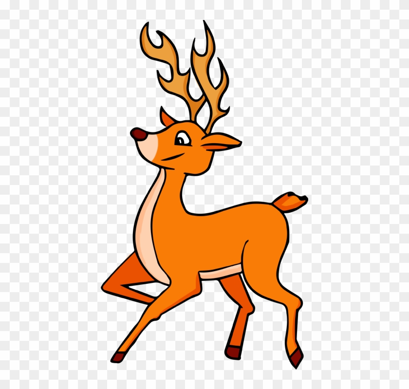 deer clipart animated