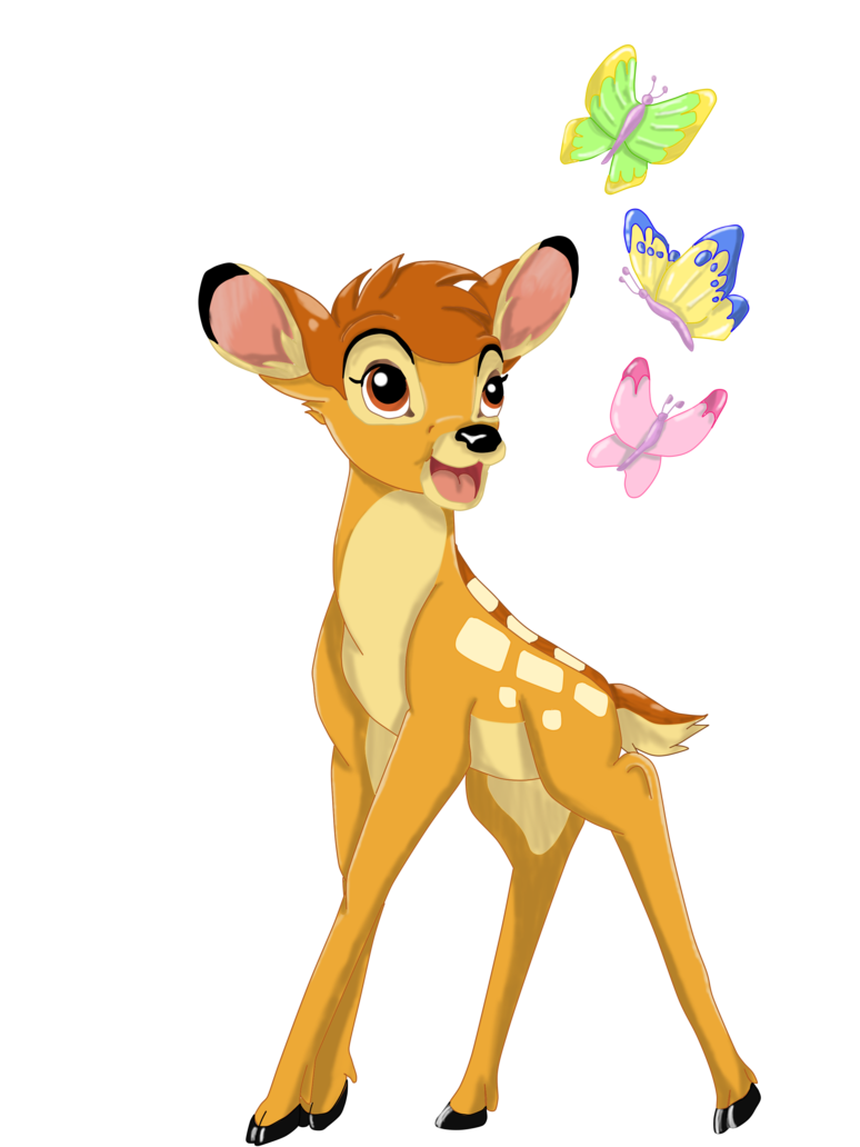 By poweredbuttercup on deviantart. Disney clipart bambi