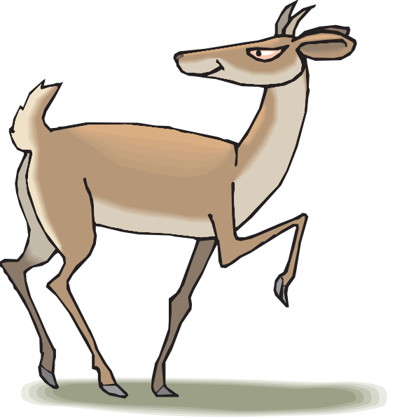hunting clipart antelope head