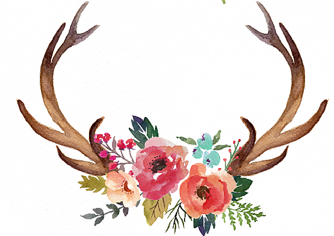 Download Deer clipart flower, Deer flower Transparent FREE for download on WebStockReview 2020