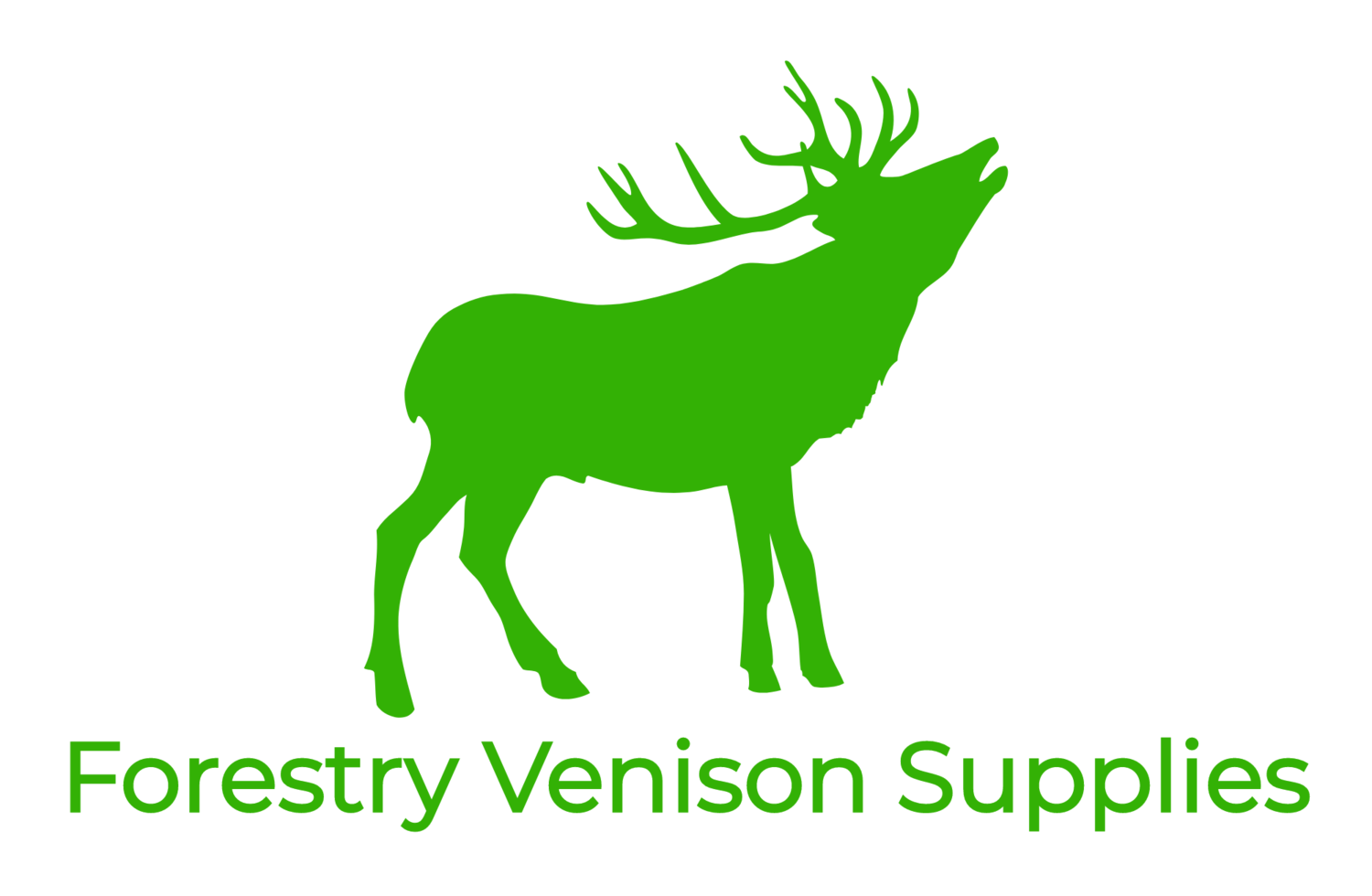 Deer clipart profile. Forestry venison supplies 