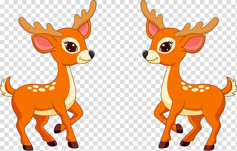 deer clipart two deer