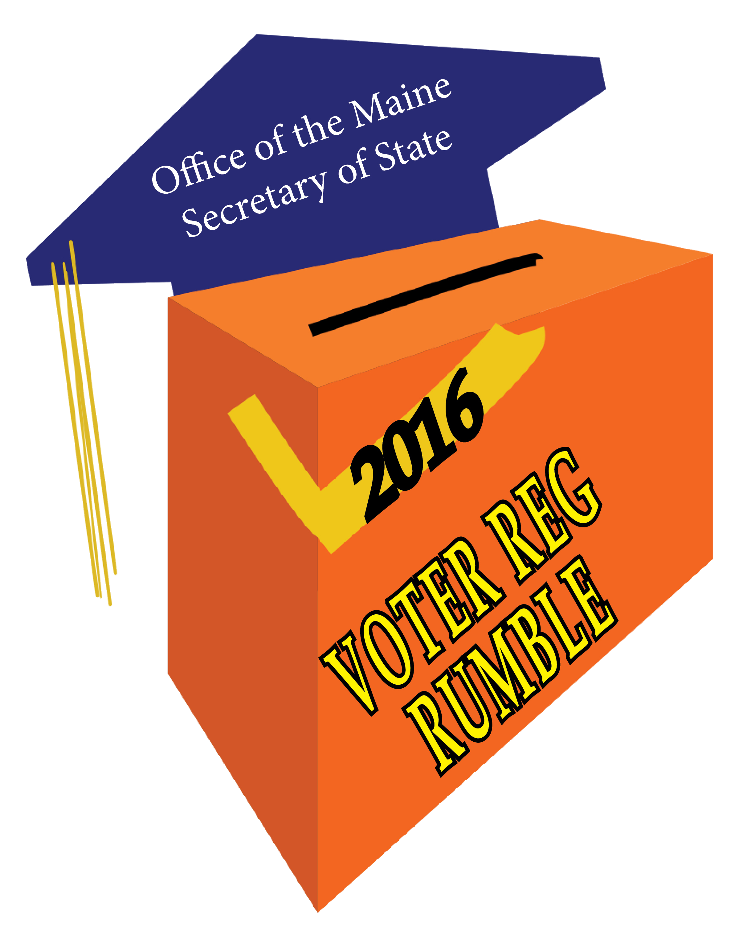 Maine secretary of state. Democracy clipart absentee ballot