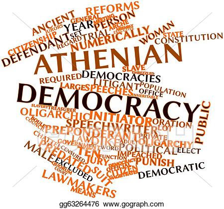 Clip art stock illustration. Democracy clipart athenian