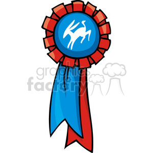 Democracy clipart clip art. Cartoon democratic ribbon royalty