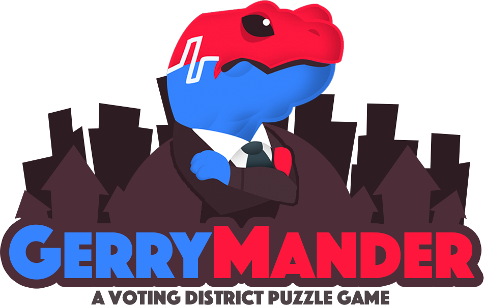 Gerrymander a game by. Voting clipart district court