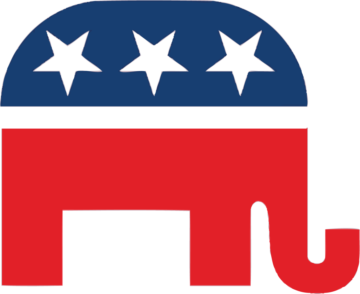  collection of party. Democracy clipart republican elephant