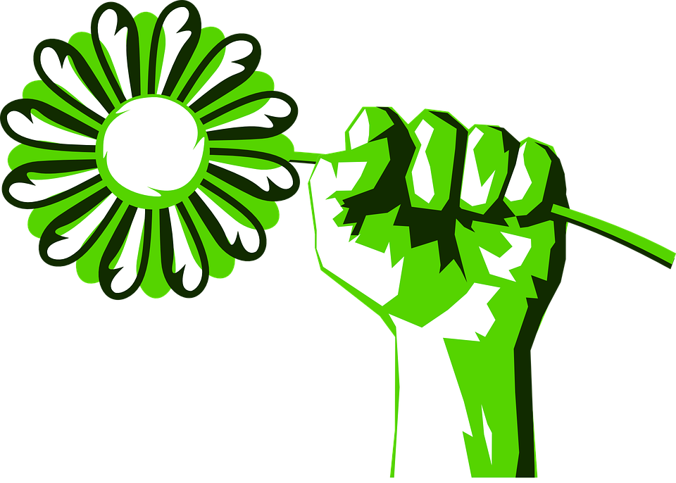 Democracy clipart revolution fist. Post going downtown to