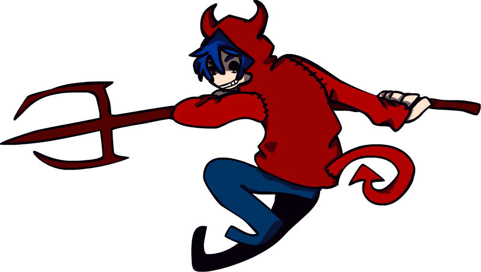 demon clipart devil boy