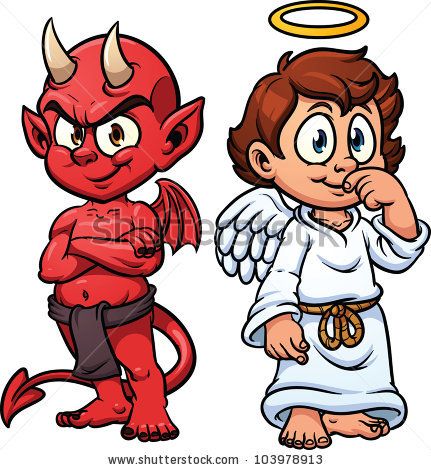 demon clipart devil child
