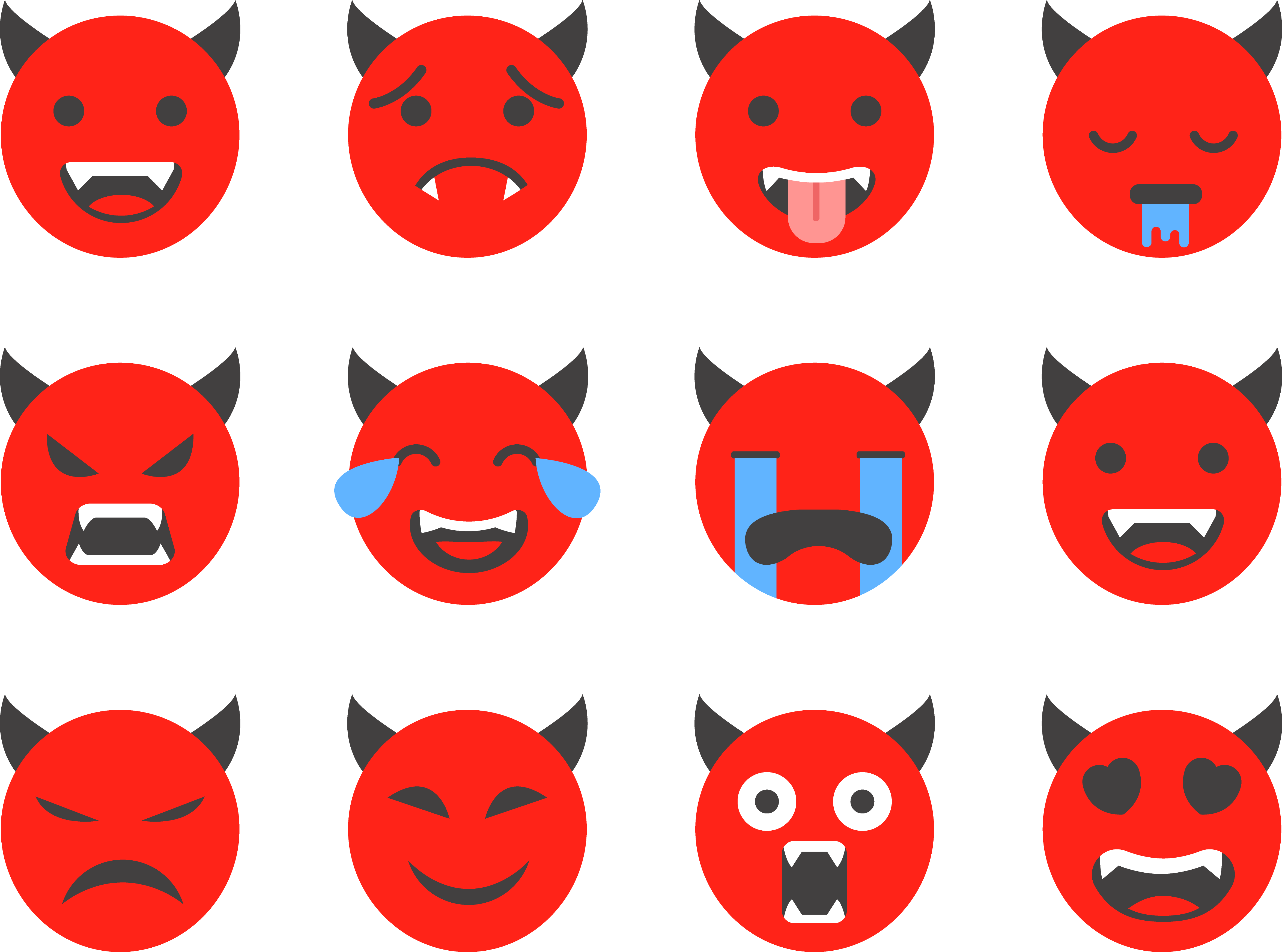 demon clipart devil emoji