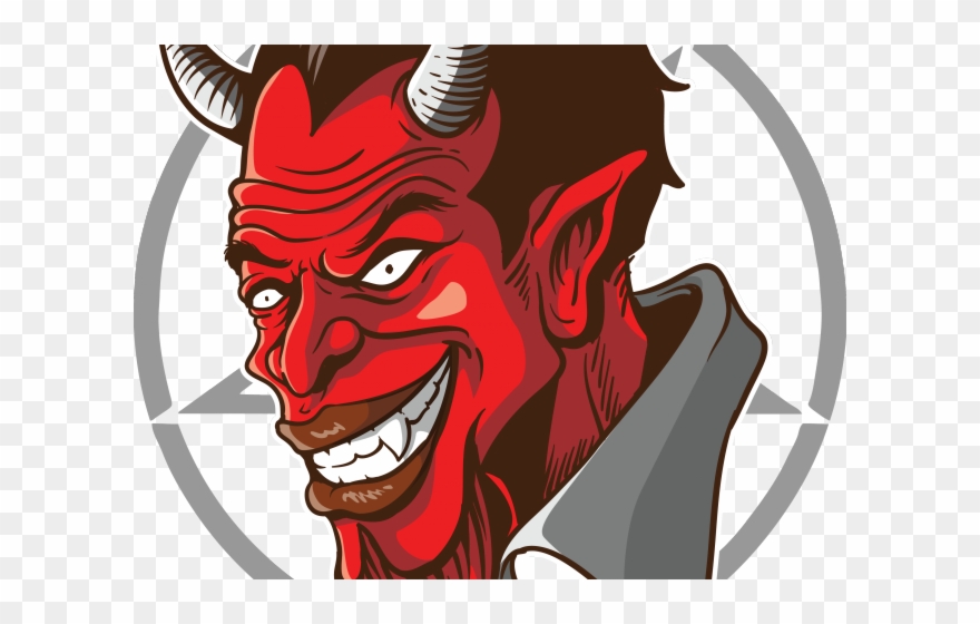demon clipart devil face