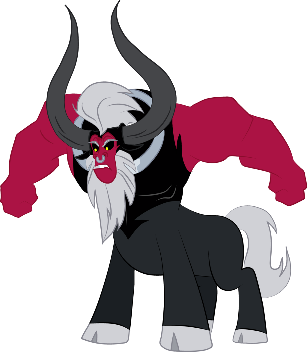 Tirek my little pony. Demon clipart evil king