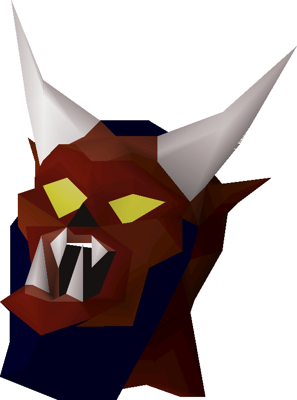 Demon evil mask