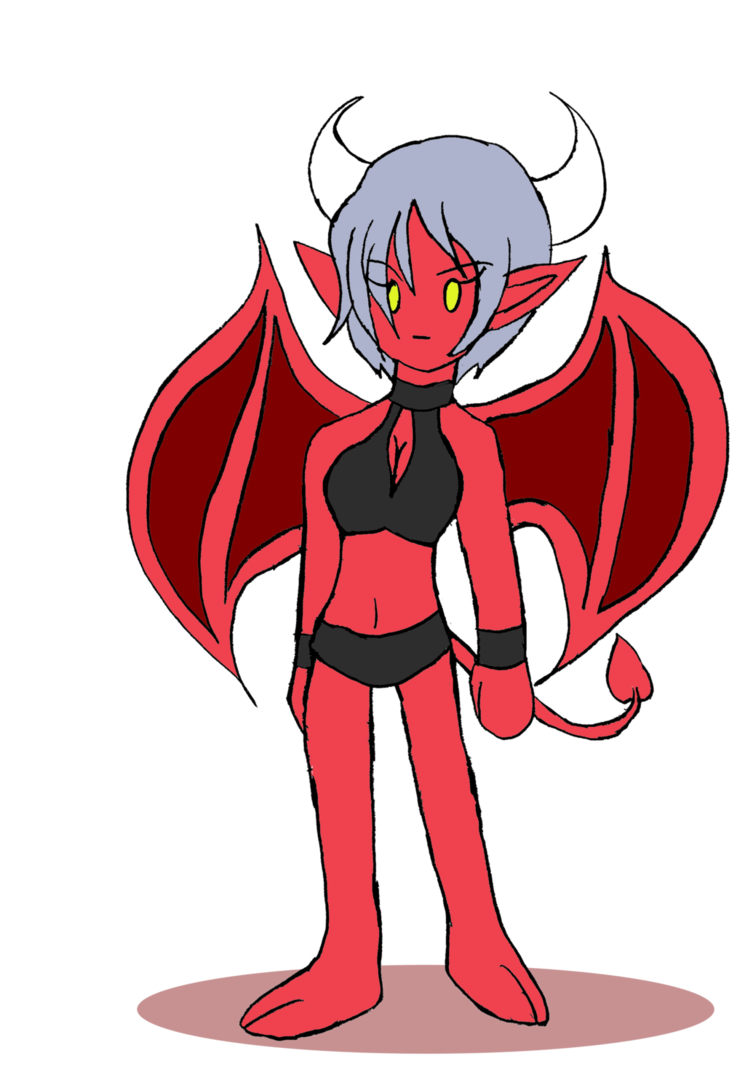 Chain sequence start by. Demon clipart girl devil