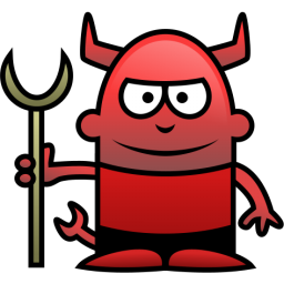 Free cute devil cliparts. Demon clipart halloween