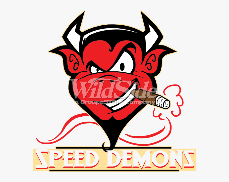demon clipart red