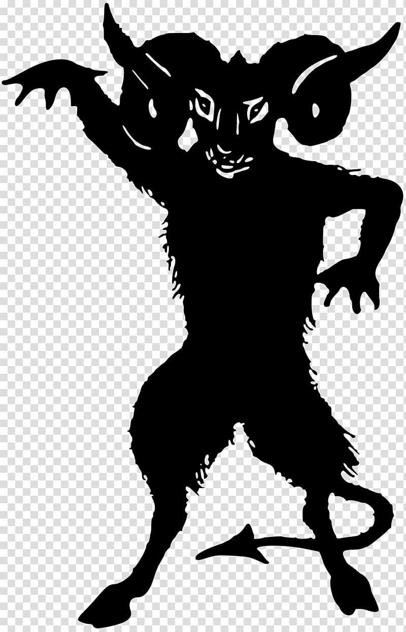 Lucifer devil silhouette satan. Demon clipart satanic