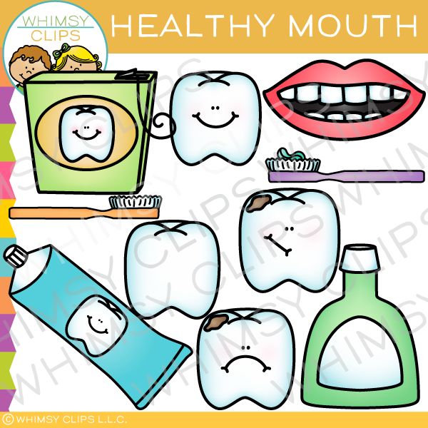 dental clipart healthy mouth