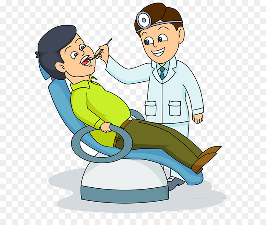Tooth cartoon dentistry . Dental clipart dentist patient