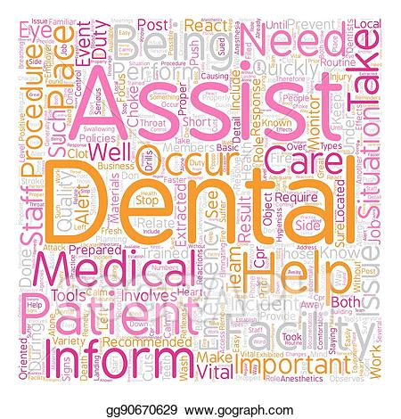 Dentist clipart dental assistant. Vector illustration emergency care