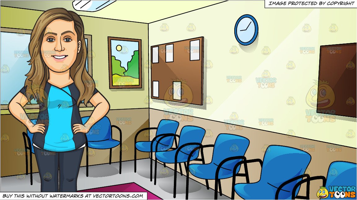 Dentist clipart waiting room. A proud dental assistant