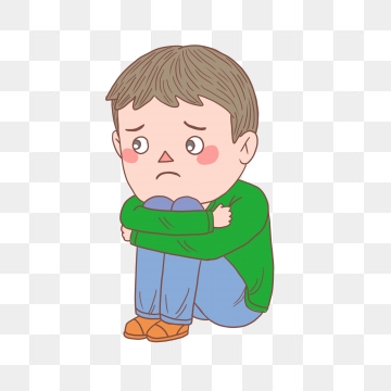 Png vector psd and. Depression clipart depressed boy