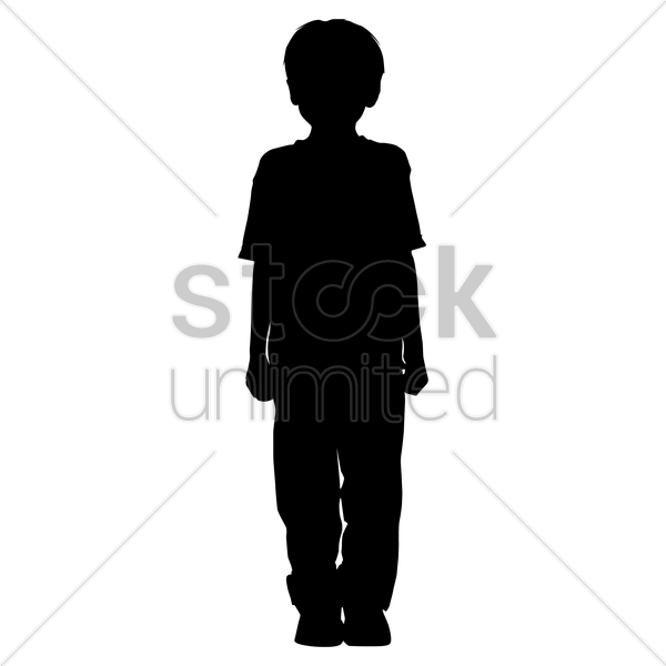 Depression clipart lad. Boy standing silhouette at