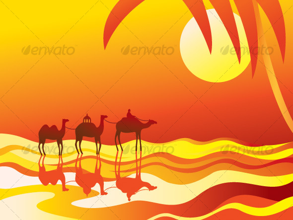 Desert clipart desert caravan. Travel clip art free