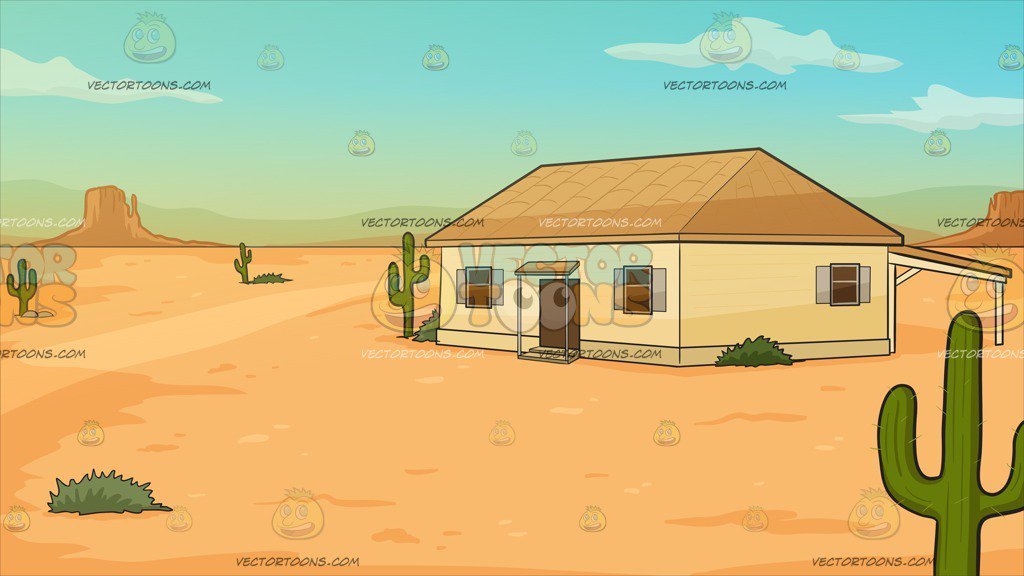 desert clipart desert house