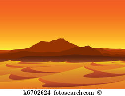 desert clipart desert sunset