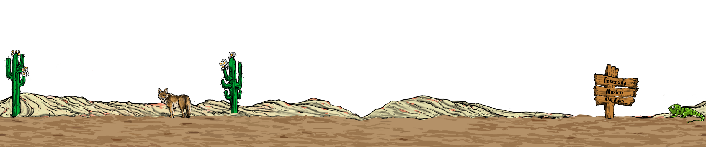 desert clipart sand hill