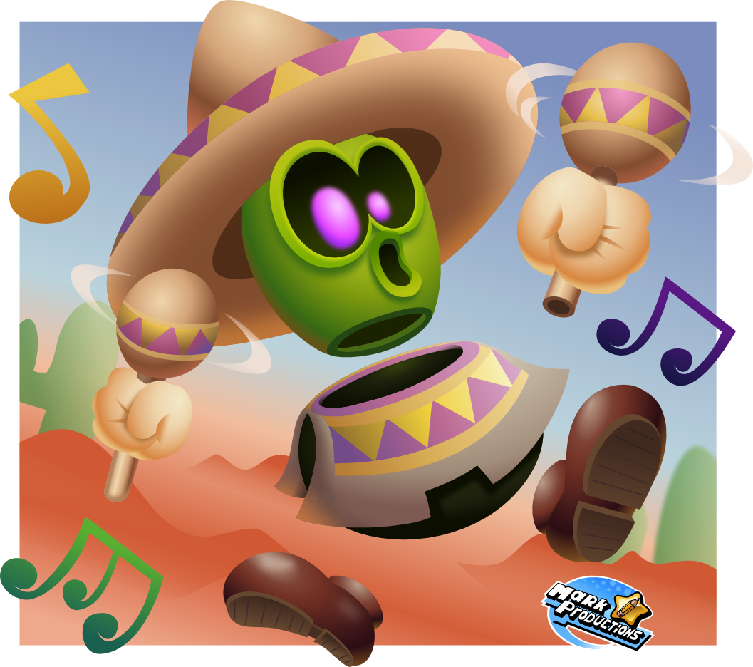 Super mario odyssey sombrero. Desert clipart village mexican