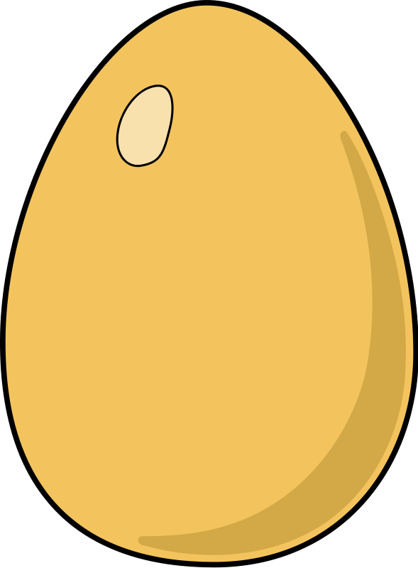 Oval oval egg