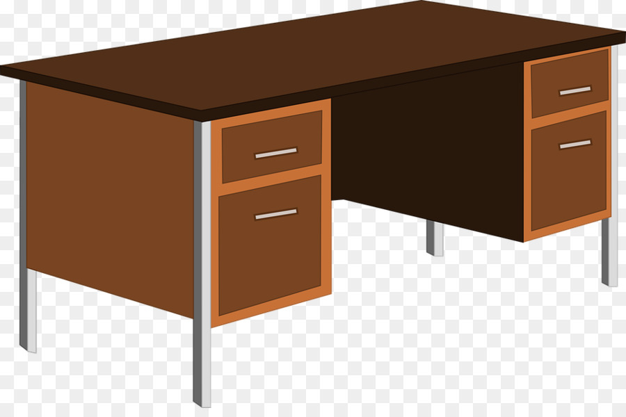 Wood table chair transparent. Desk clipart wooden desk