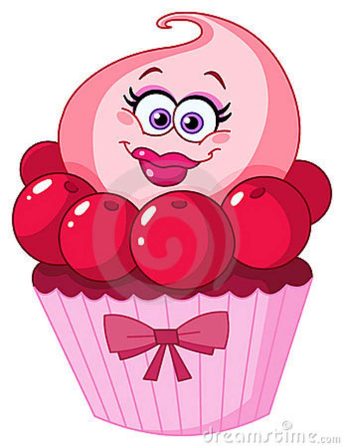 Pin on cartoon sweets. Desserts clipart face