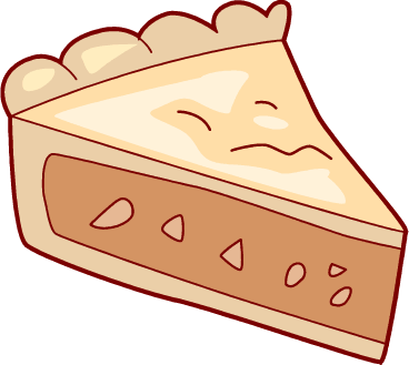 dessert clipart piece pie