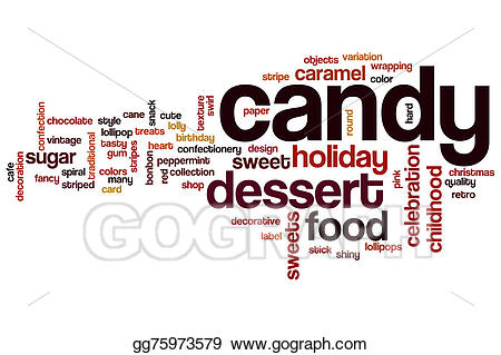 desserts clipart word