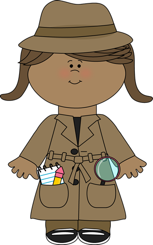 Detective clipart. Clip art images little