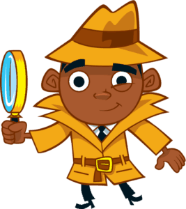 detective clipart credible
