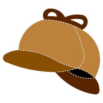 detective clipart detective hat
