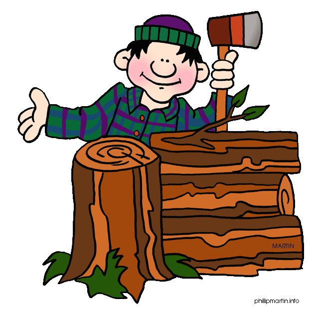 Lumberjack cartoon