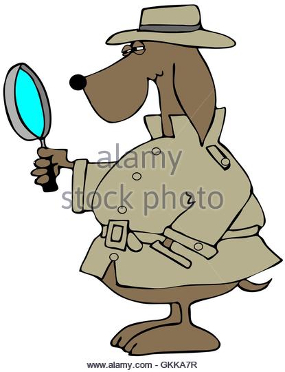 Collection of free download. Detective clipart dog