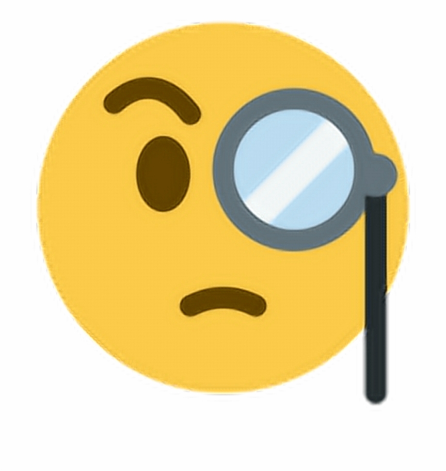 detective clipart emoji