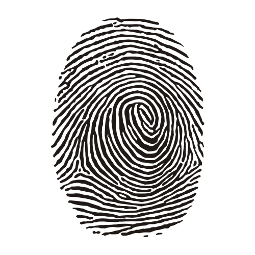 Fingerprint clipart easy. Free download clip art
