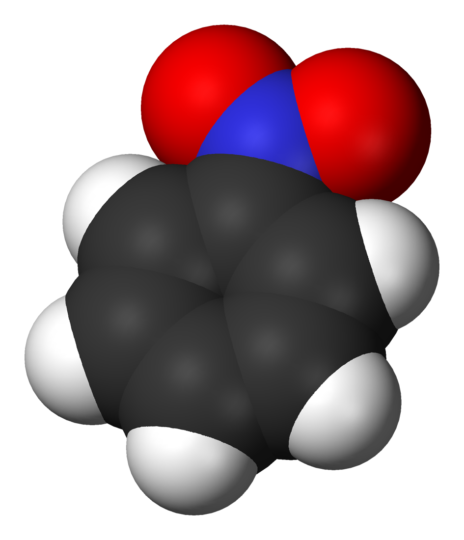 Gas clipart benzene. Nitrobenzene wikipedia 