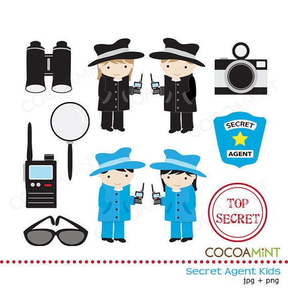 Agency d clip art. Detective clipart gadgets