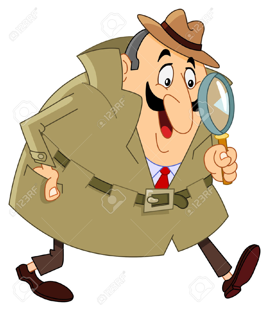 detective clipart inspector