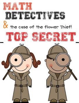 math clipart detective